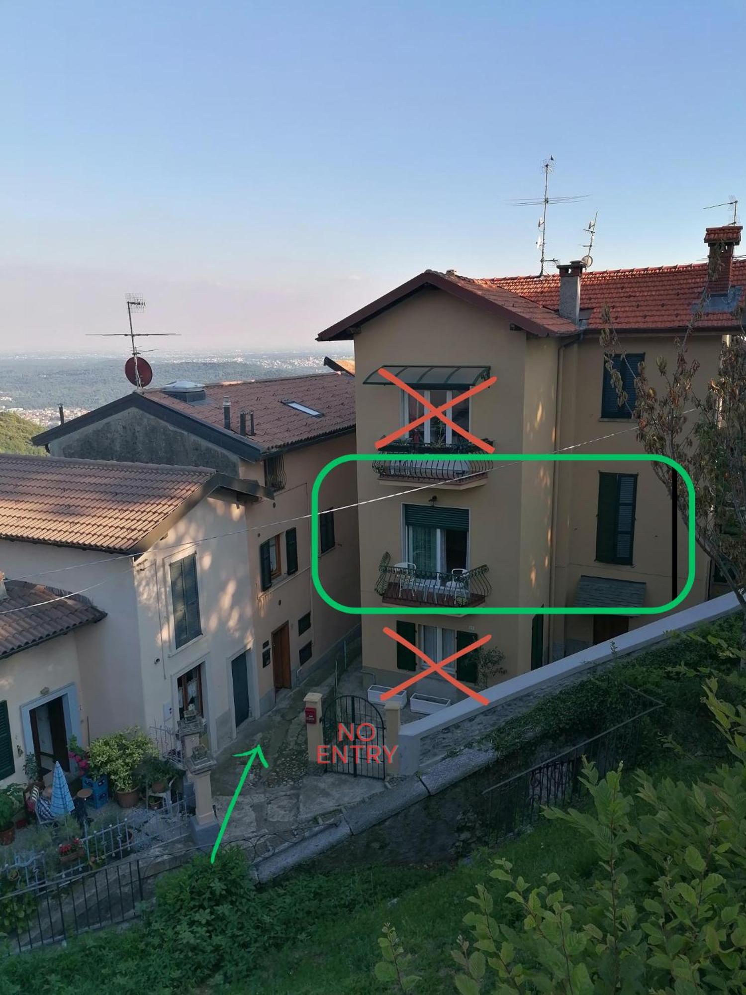 Ferienwohnung Via Funicolare Brunate Exterior foto